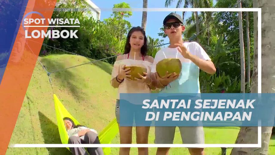 Menikmati Suasana Pagi di Svarga Resort, Lombok