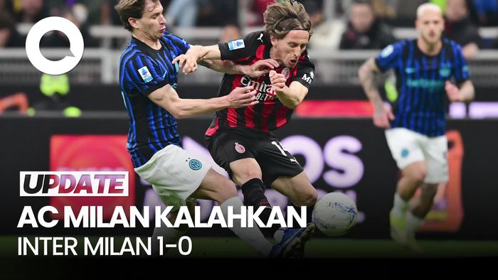 Video Hasil Derby Milan: AC Milan Tekuk Inter 1-0 