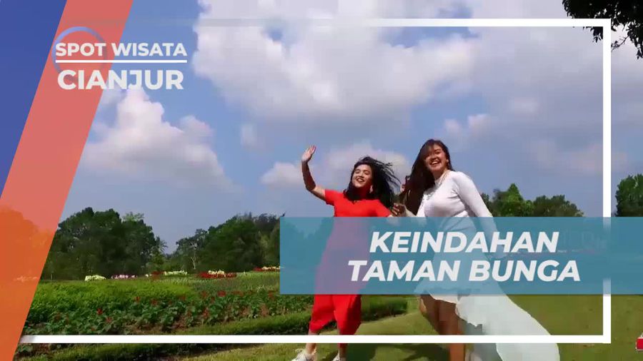 Menikmati Pesona Taman Bunga yang Asri di Cianjur