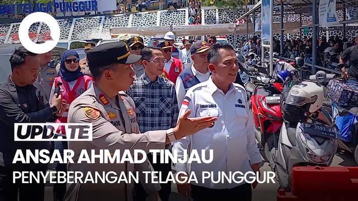Video; Gubernur Kepri Tinjau Pelabuhan Telaga Punggur, Pastikan Kesiapan Angkutan Mudik
