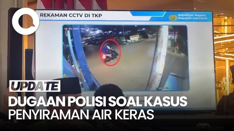 Video: Polisi Duga Pelaku Penyiram Air Keras ke Andrie Yunus Lebih dari 4 Orang