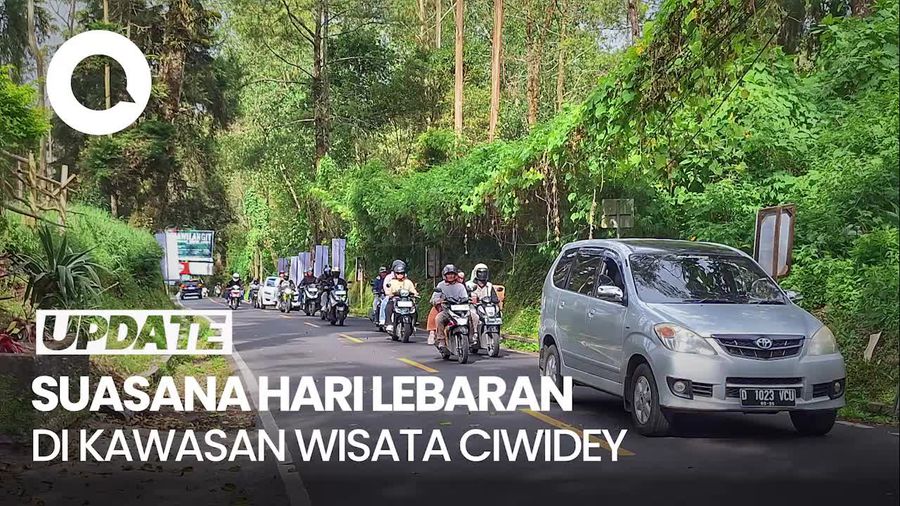Video: Suasana Jalur Wisata Ciwidey saat Hari Lebaran, Masih Lengang!