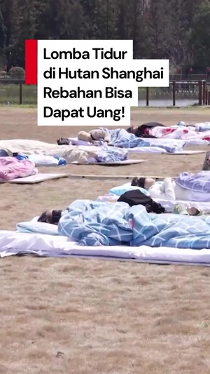 Video: Tidur Siang Dibayar! Ini Dia Kompetisi Unik di Shanghai