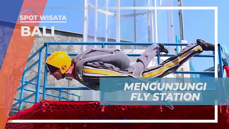 Kunjungi Fly Station Untuk Sky Diving 