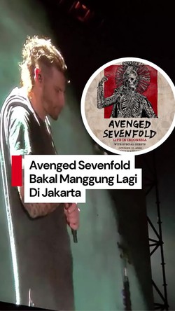 Video: Gokil! Avenged Sevenfold Bakal Manggung Lagi di Jakarta