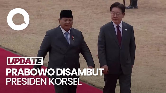 Video Prabowo Bertemu Presiden Korsel, Disambut Upacara Kenegaraan di Blue House