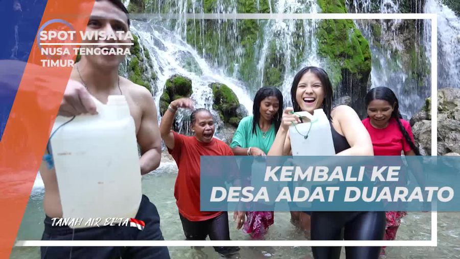 Kembali ke Desa Adat Duarato setelah Petualangan di Air Terjun Mauhalek, Nusa Tenggara Timur