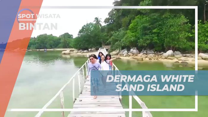 Bermain Seru di Dermaga White Sand Island di Pantai Bintan