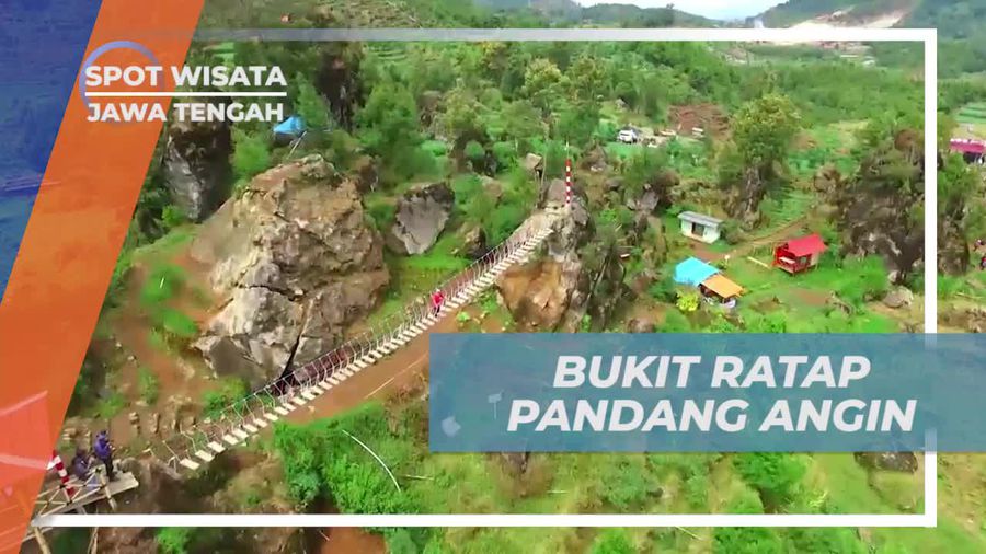 Mendaki Bukit Ratap Pandang Angin di Jawa Tengah