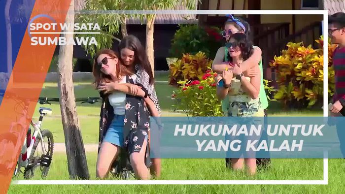 Menikmati Hukuman Seru Bagi yang Kalah dalam Tantangan Tiup Balon di Sumbawa