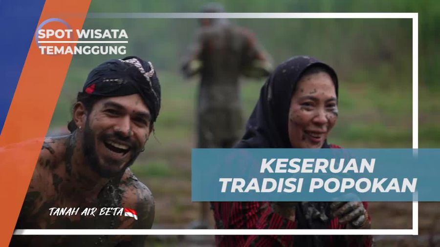 Mengalami Keseruan Tradisi Popokan Bersama Warga Desa Gunungpayung, Temanggung