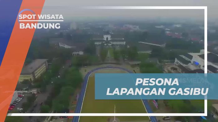 Mengabadikan Keindahan Lapangan Gasibu yang Segar di Bandung