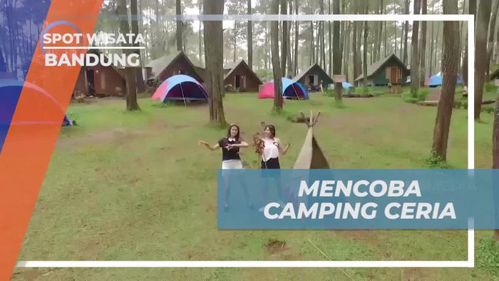 Berpetualang Seru dengan Camping Ceria di Grafika Cikole, Bandung