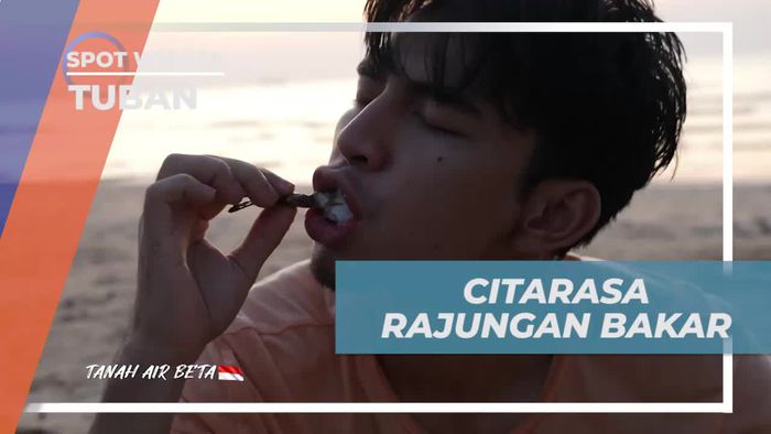 Menikmati Lezatnya Rajungan Bakar di Pantai Tuban
