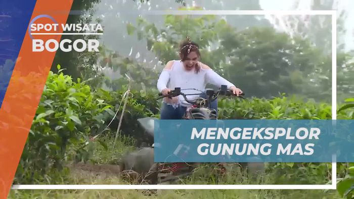Menaklukkan Gunung Mas dengan ATV di Bogor