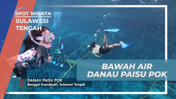 Menjelajahi Keindahan Bawah Air Danau Paisu Pok di Sulawesi Tengah