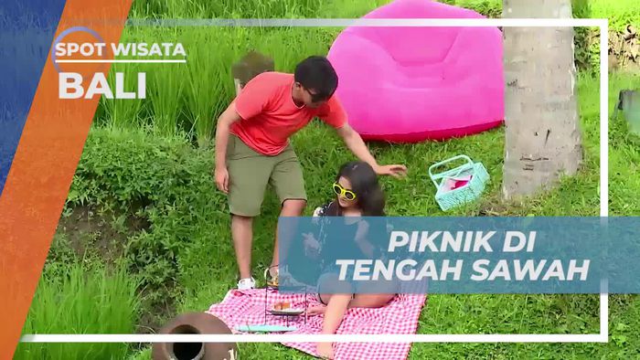 Menikmati Piknik Sejuk dan Santai di Sawah Ubud, Bali