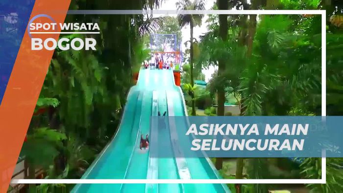 Menguji Adrenalin di Seluncuran Air The Jungle, Bogor