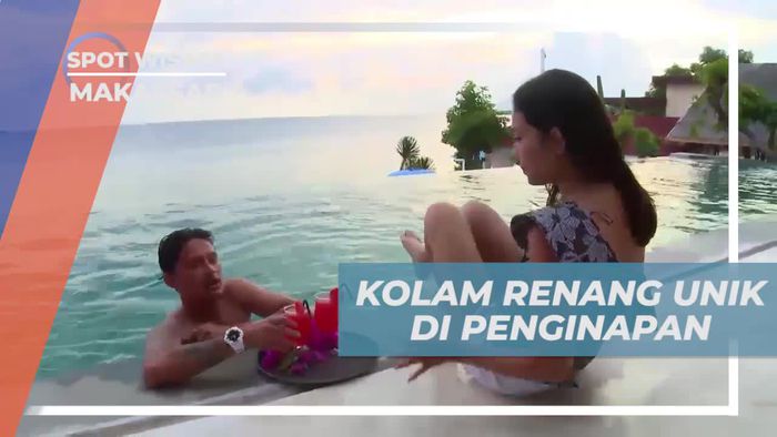 Berenang Pagi di Kolam Hotel Makassar