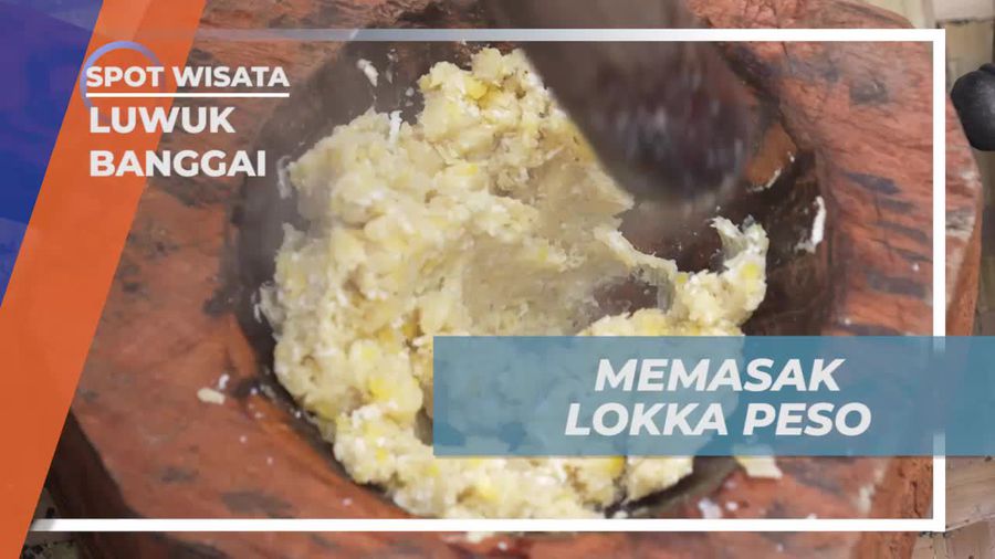 Memasak Lokka Peso Bersama Warga di Luwuk Banggai