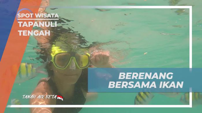 Berenang Bersama Ikan di Tapanuli Tengah