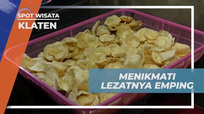 Mencicipi Emping Lezat Sambil Belajar Membuatnya di Klaten