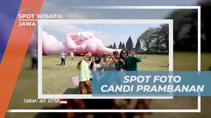 Berburu Spot Foto Unik di Candi Prambanan, Jawa Tengah