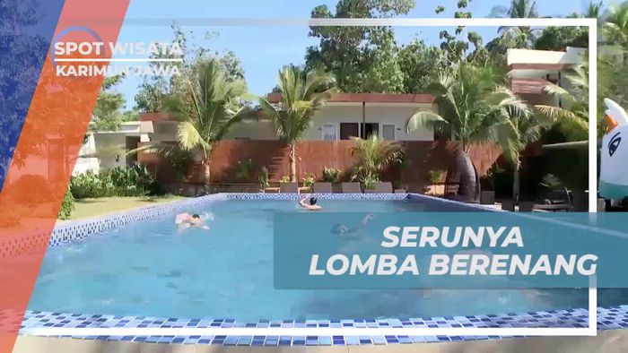 Ikut Lomba Berenang Seru di Karimun Jawa
