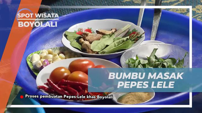 Membuat Bumbu Pepes Lele di Boyolali