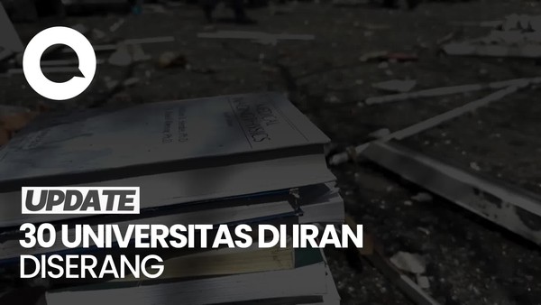 Video Iran Klaim 30 Universitas Jadi Sasaran Serangan AS-Israel