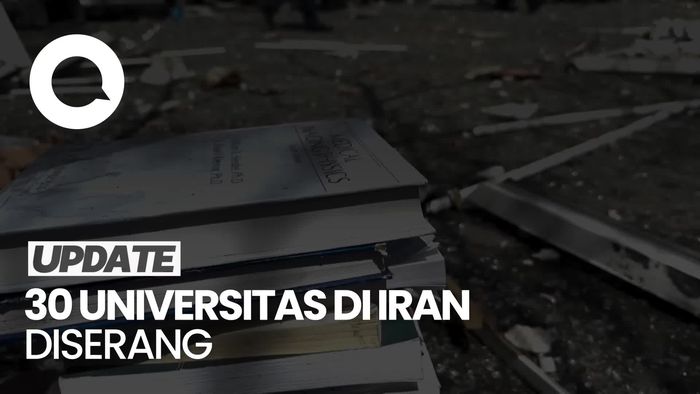 Video Iran Klaim 30 Universitas Jadi Sasaran Serangan AS-Israel