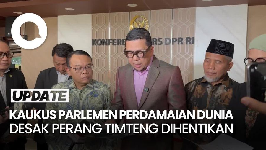 Video: DPR-DPD Deklarasi Kaukus Parlemen Perdamaian Dunia, Serukan Setop Perang