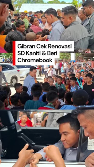 Video: Gibran Cek Renovasi SD Kaniti & Bagi Chromebook di Kupang