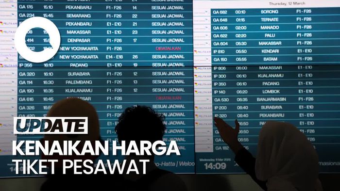 Video Menhub soal Kenaikan Tiket Pesawat: Range 9-13 %, Tak Boleh Lebih 