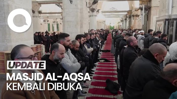 Video: Setelah Ditutup 40 Hari, Kini Masjid Al Aqsa Kembali Dibuka