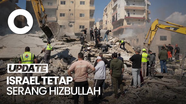 Video: Israel Tetap Serang Hizbullah Saat Gencatan Senjata AS-Iran