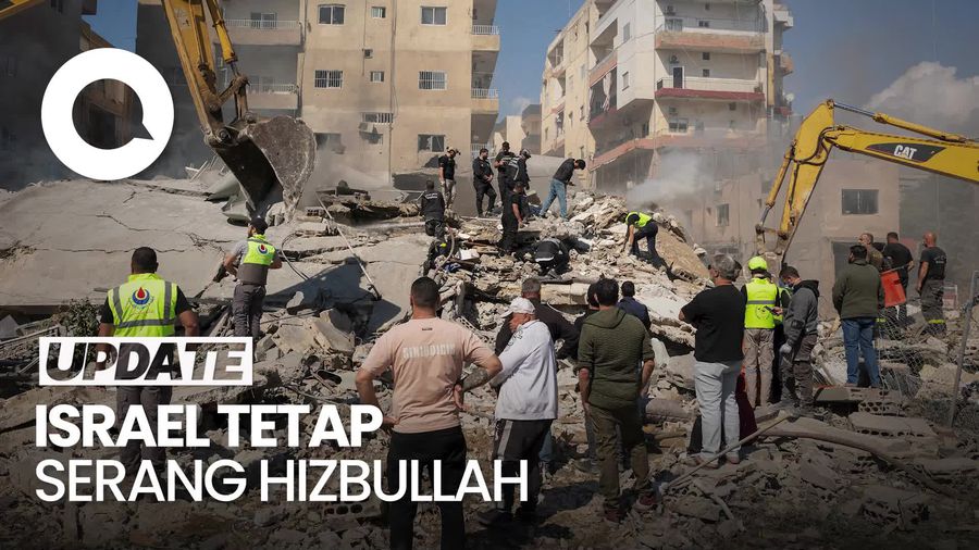 Video: Israel Tetap Serang Hizbullah Saat Gencatan Senjata AS-Iran