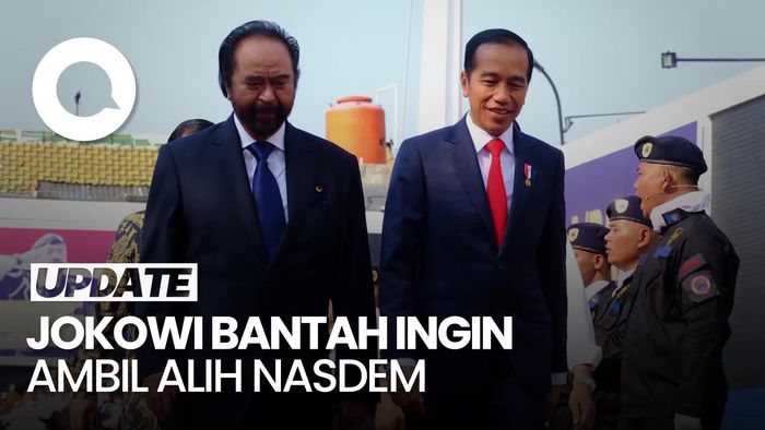 Video: Jokowi Bantah Isu Mau Ambil Alih Partai NasDem