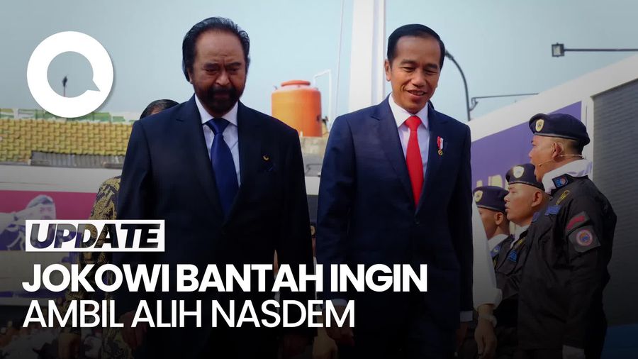 Video: Jokowi Bantah Isu Mau Ambil Alih Partai NasDem