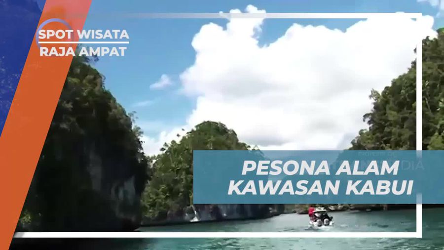 Menyusuri Pesona Alam Kawasan Kabui yang Indah di Raja Ampat 