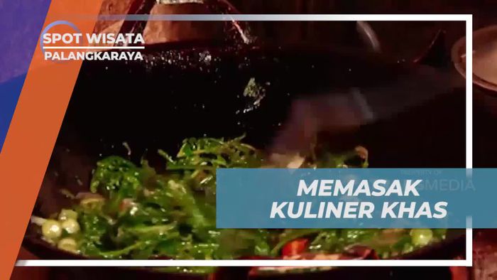 Memasak Kuliner Tradisional Khas Palangkaraya Bersama Keturunan Dayak
