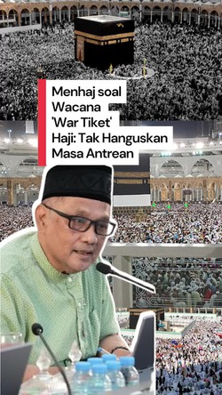 Video: Menhaj Tegaskan Wacana War Tiket Haji Tak Hanguskan Masa Antrean