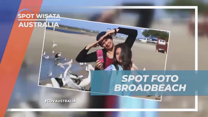 Berfoto Seru di Broadbeach, Australia