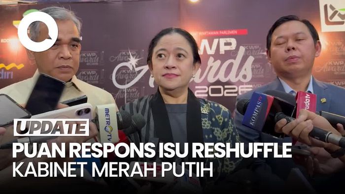 Video Puan soal Isu Reshuffle Kabinet: Hak Presiden, Silakan Tanya ke Istana