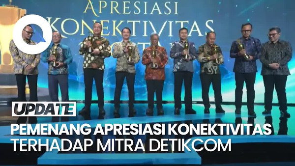 Video: Daftar Pemenang Apresiasi Konektivitas Digital terhadap Mitra detikcom