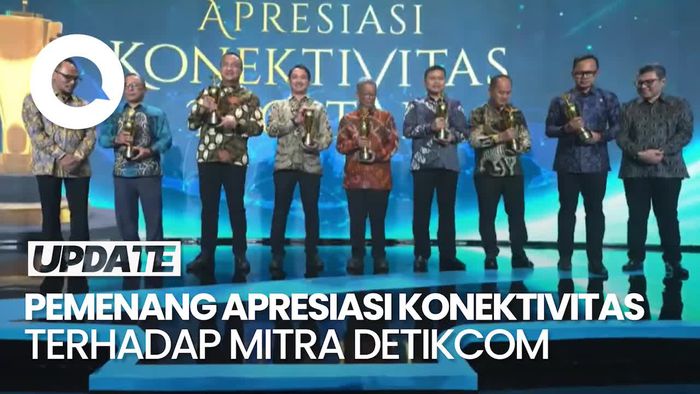 Video: Daftar Pemenang Apresiasi Konektivitas Digital terhadap Mitra detikcom