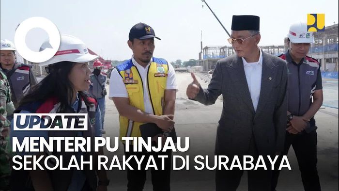 Video: Melihat Progres Pembangunan Sekolah Rakyat di Kedung Cowek Surabaya