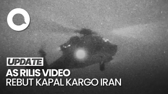 Video Detik-detik Militer AS Rebut Kapal Kargo Iran