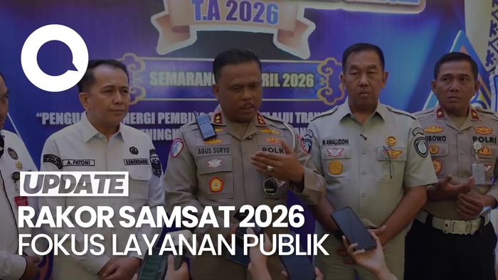 Video: Momen Kakorlantas Buka Rakor Samsat 2026 dengan Pantun