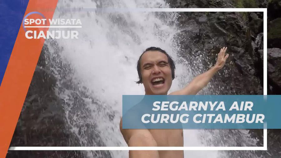 Segarkan Jiwa dengan Air Curug Citambur yang Menyegarkan di Cianjur